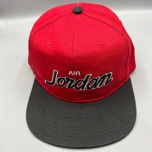 Air Jordan Hat Men Red Black Jumpman Bred Snap Back‎ Cap